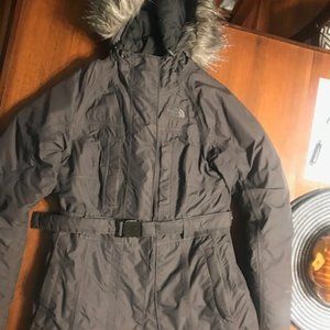 North Face Women's Parka- Grey